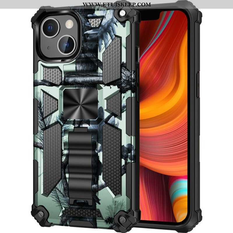 Etui do iPhone 13 Pro Zdejmowane Wsparcie Kamuflażu